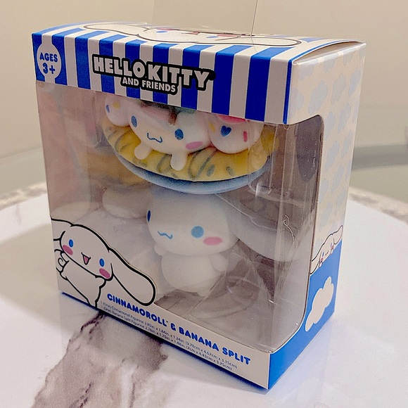 Hello Kitty & Friends - Cinnamoroll & Banana Split  Figurines - Picture 2 of 4